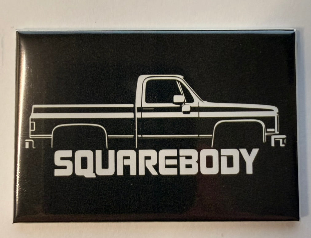 SQUARE BODY OUTLINE MAGNET