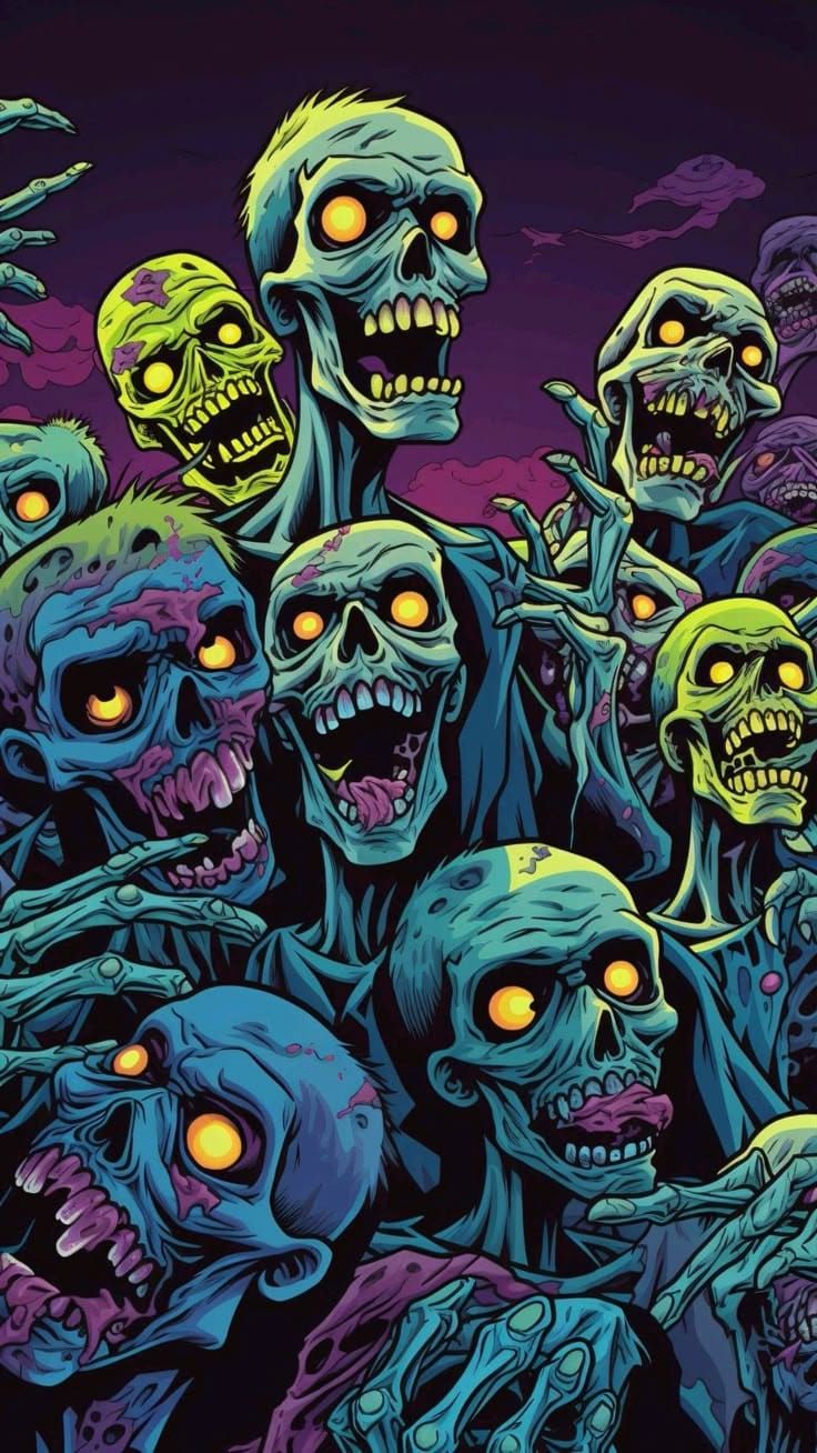 ZOMBIE MAGNET