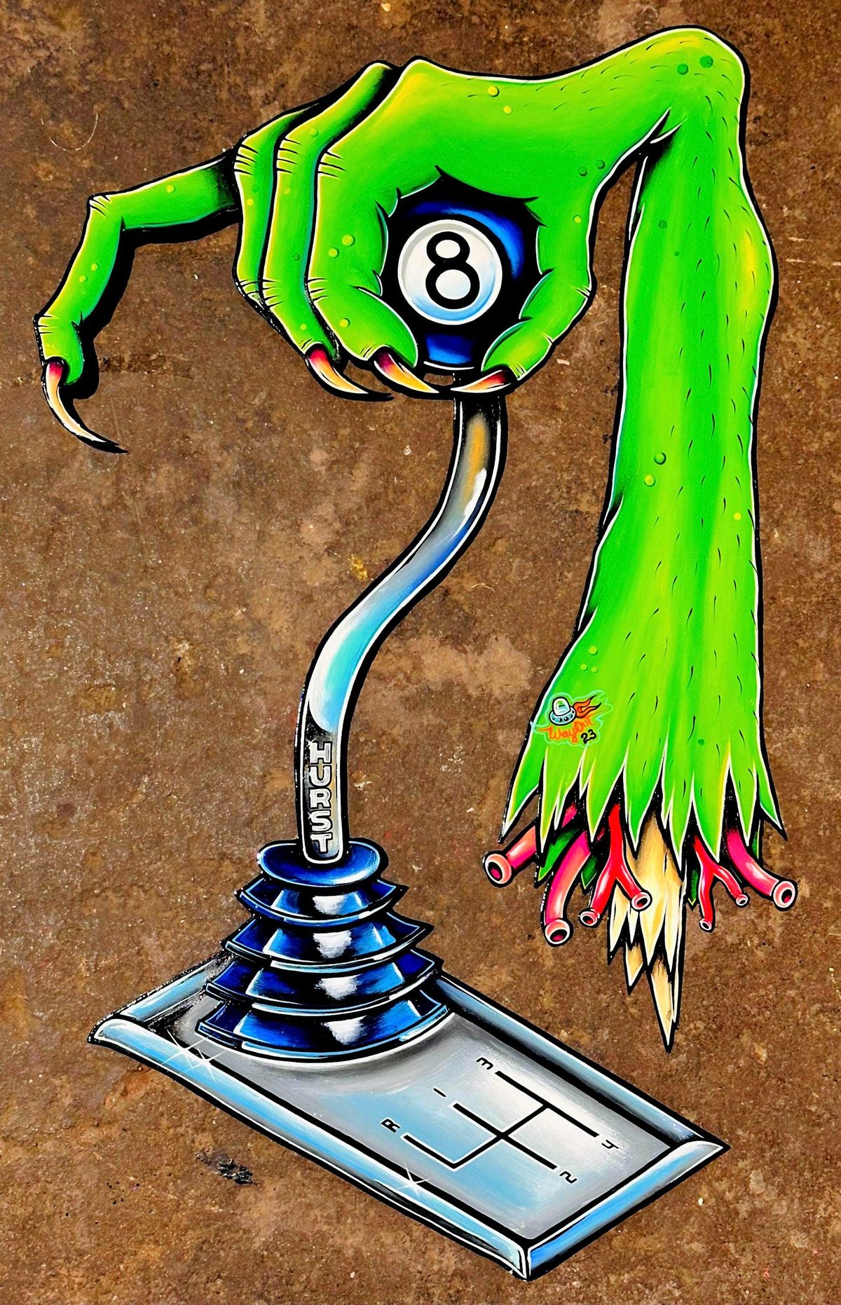 SHIFTER HAND MONSTER MAGNET