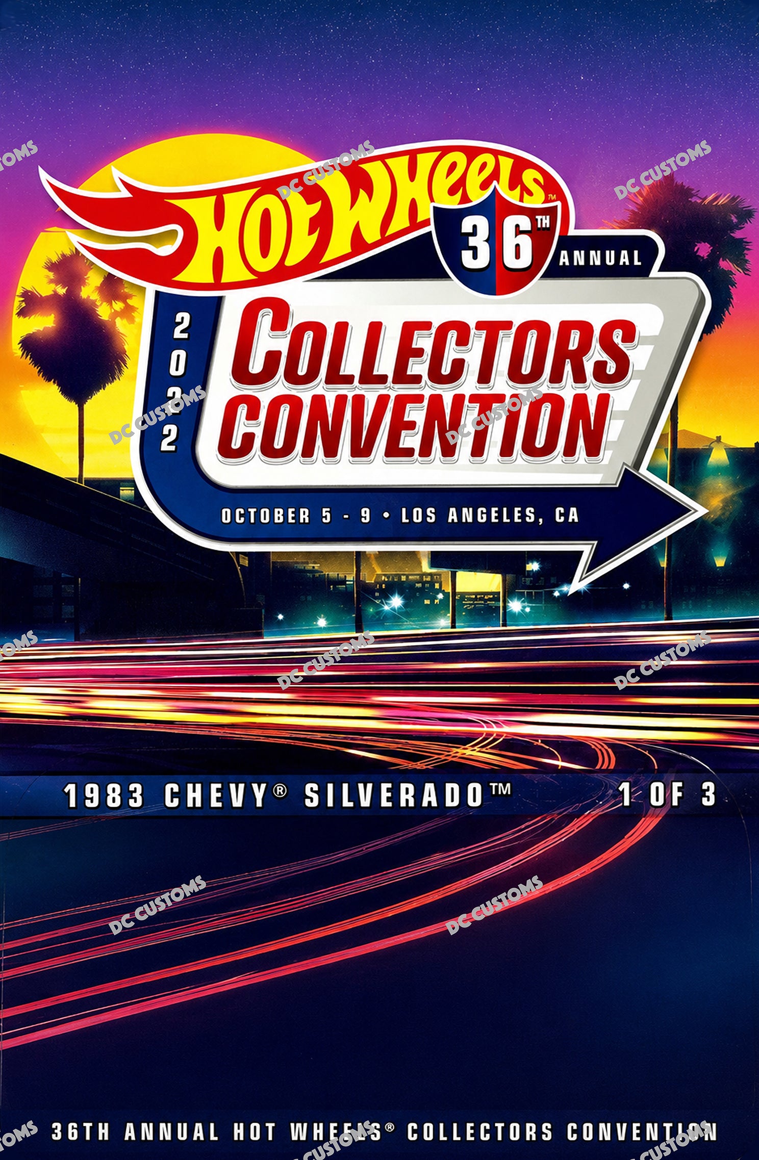 CUSTOM CARD FOR HW 36TH ANNUAL CONVENTION '83 SILVERADO