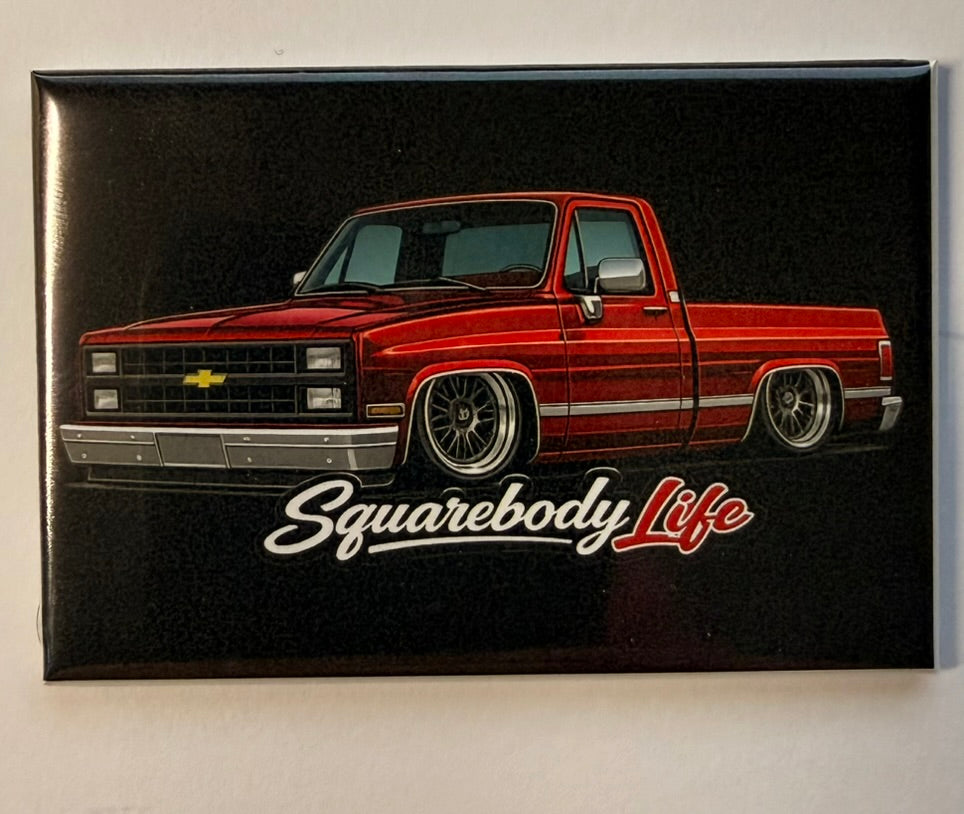 SQUAREBODY LIFE MAGNET