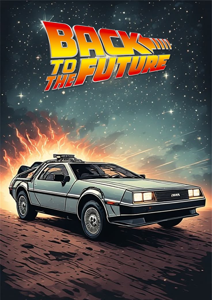 BACK TO THE FUTURE MAGNET