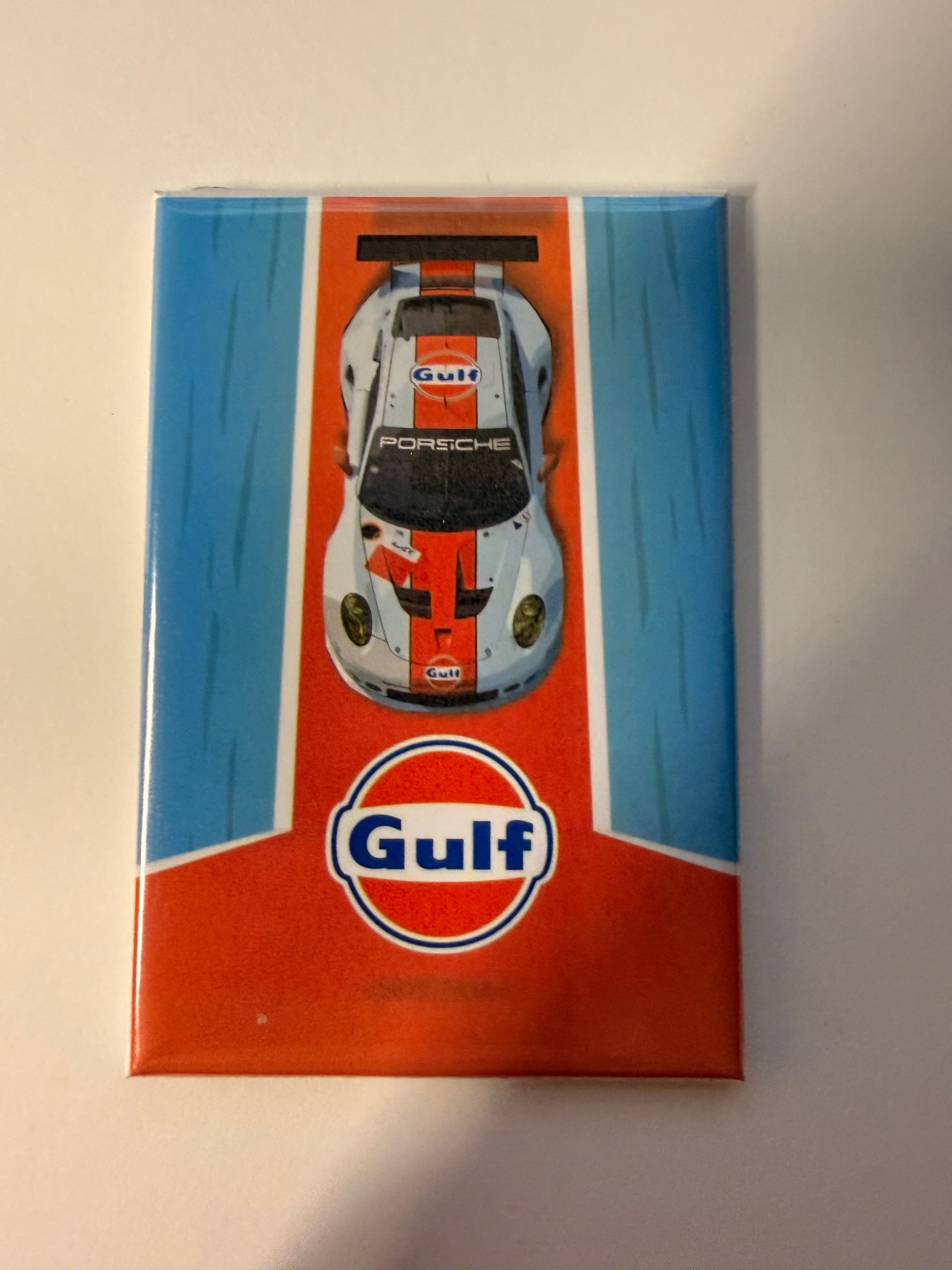 GULF PORSCHE V2 MAGNET
