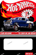 CUSTOM CARD FOR HW 55 CHEVY GASSER BLUE RLC