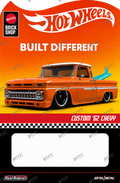 HOT WHEELS BRICK SHOP '62 CHEVY CARD V2