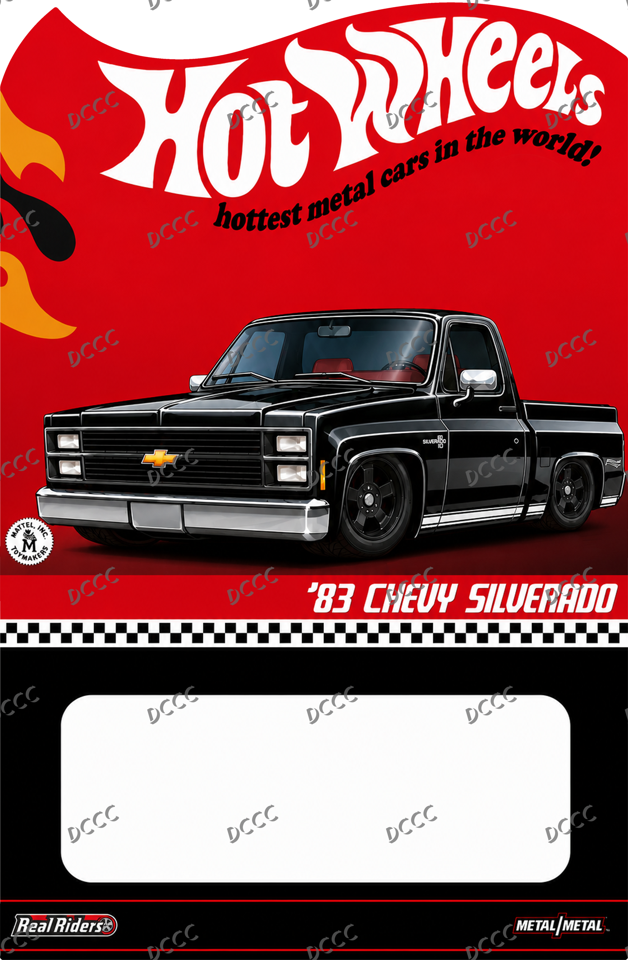 CUSTOM CARD FOR HW '26 BRICK SHOP BLACK SILVERADO