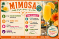 MIMOSA RECIPE MAGNET