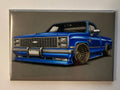BLUE SQUARE BODY SILVERADO