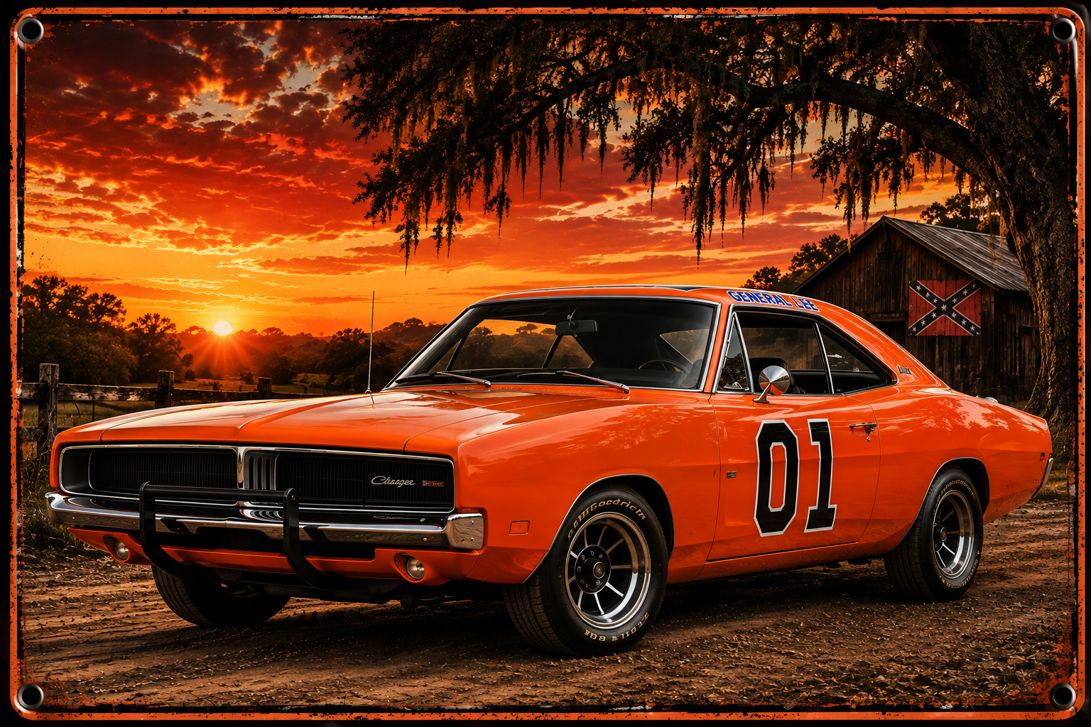 GENERAL LEE V3 MAGNET