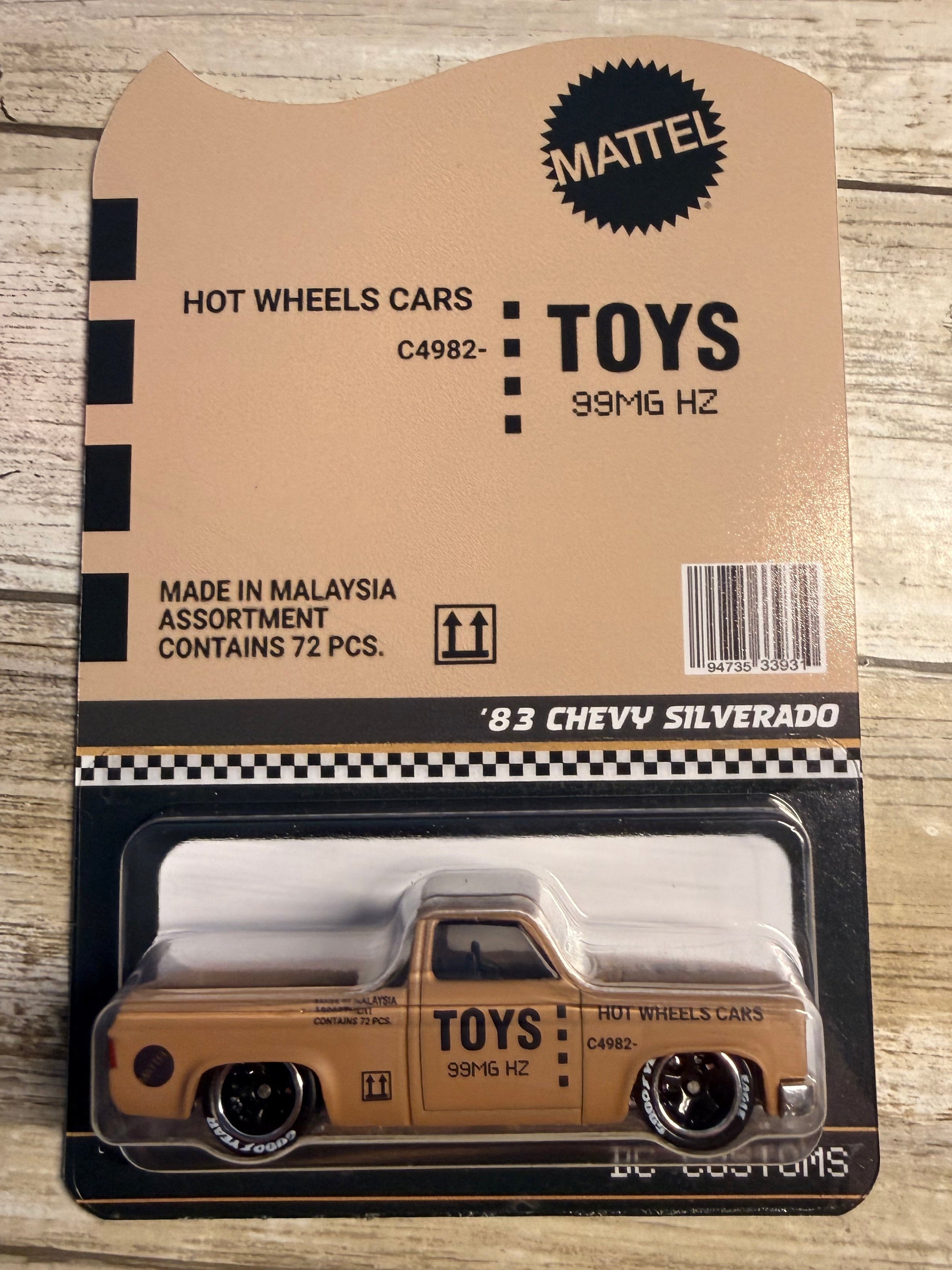 CUSTOMS: MADE-TO-ORDER, HOT WHEELS MATTEL BOX THEME