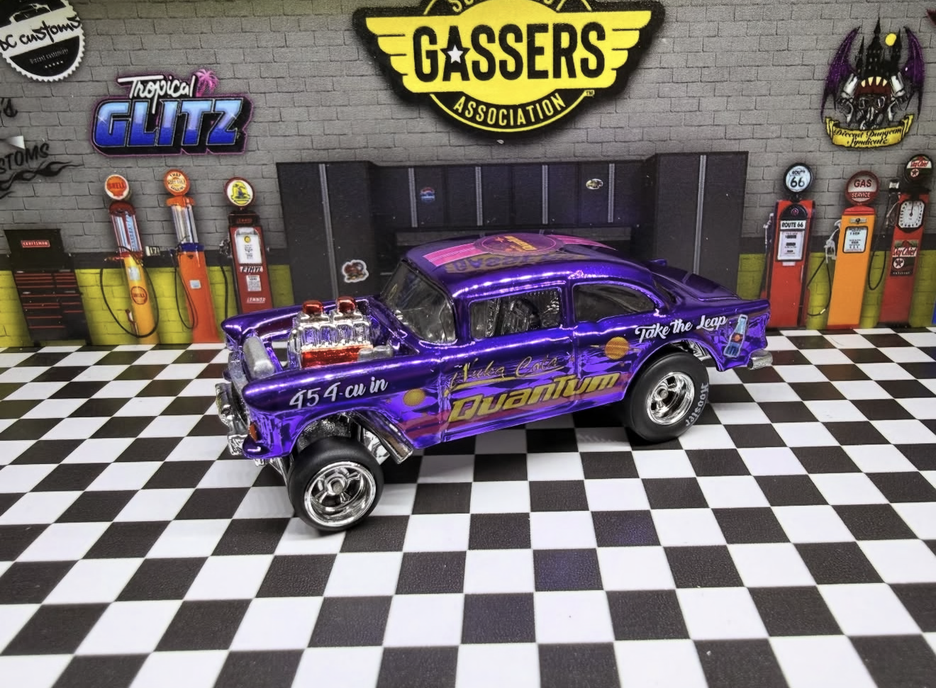 CUSTOMS: 55 CHEVY GASSER "NUKA QUANTUM"