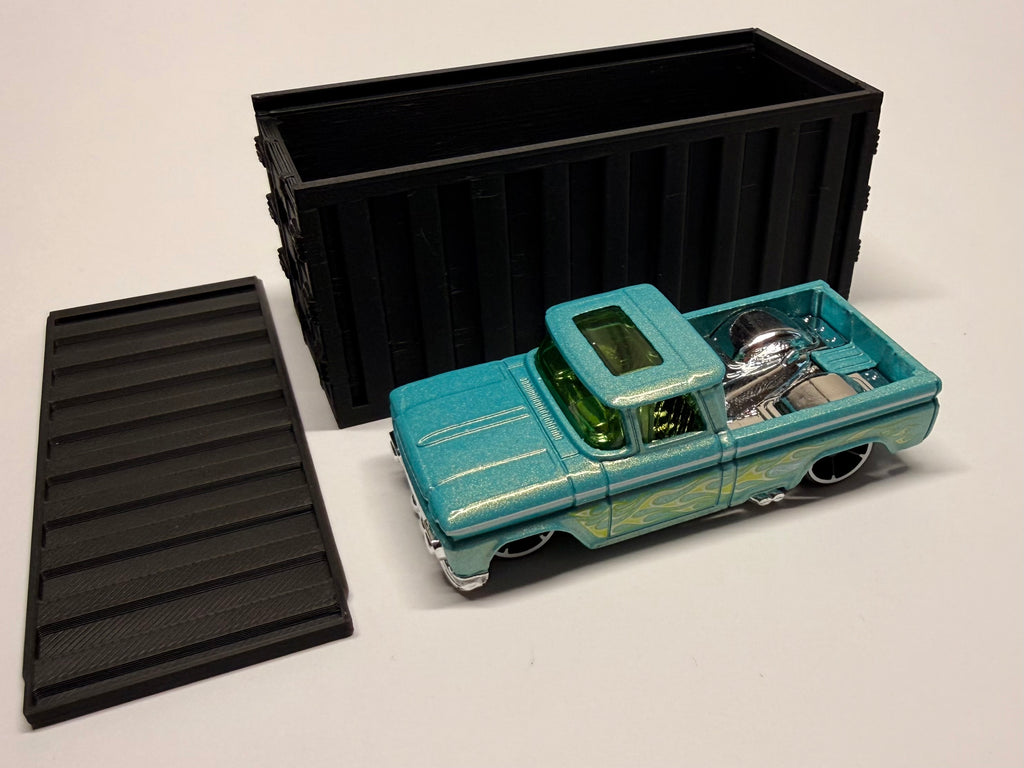 1:64 SCALE SHIPPING CONTAINER (3D PRINTED)