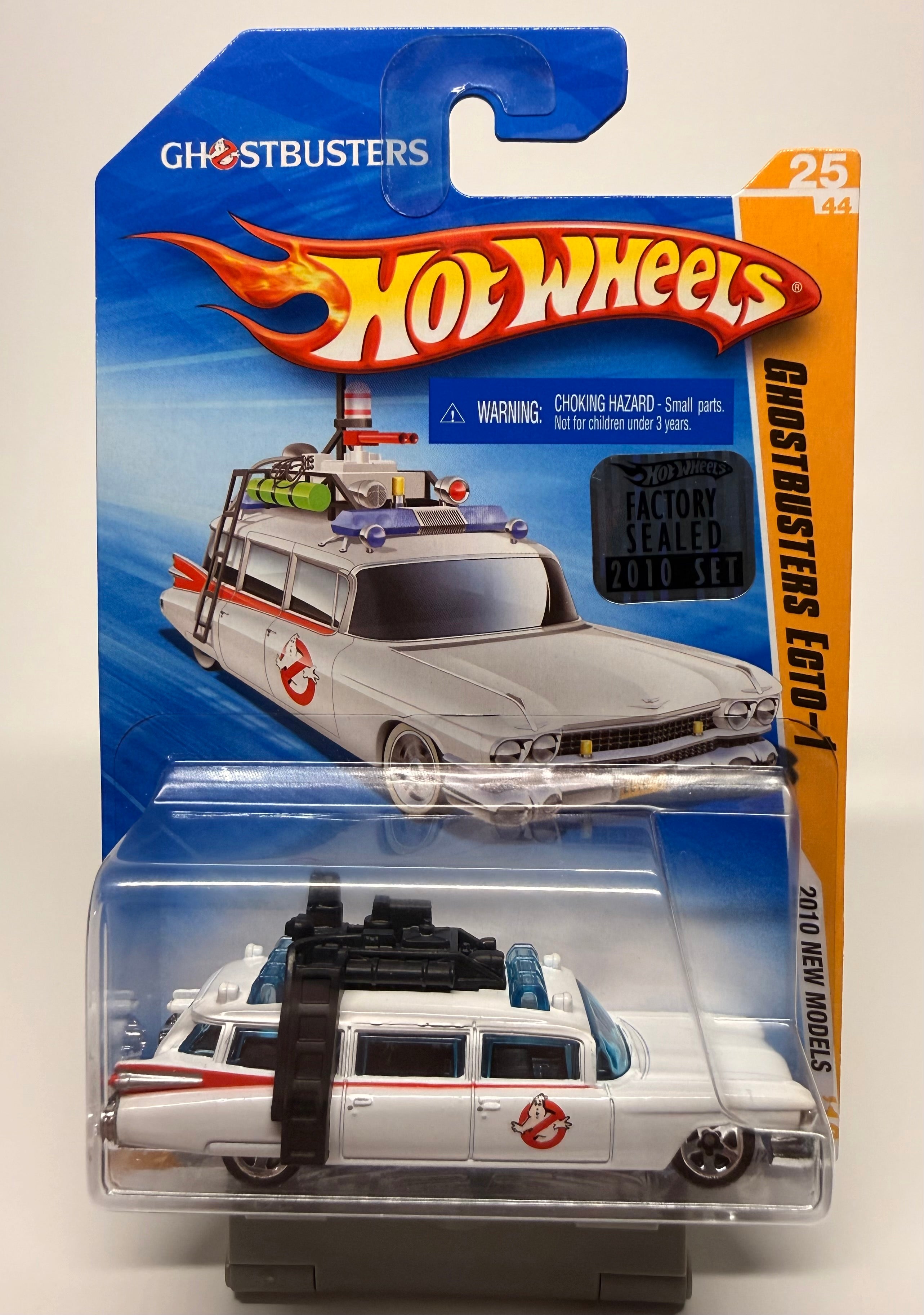 HOT WHEELS 2010 FACTORY SEALED ECTO-1
