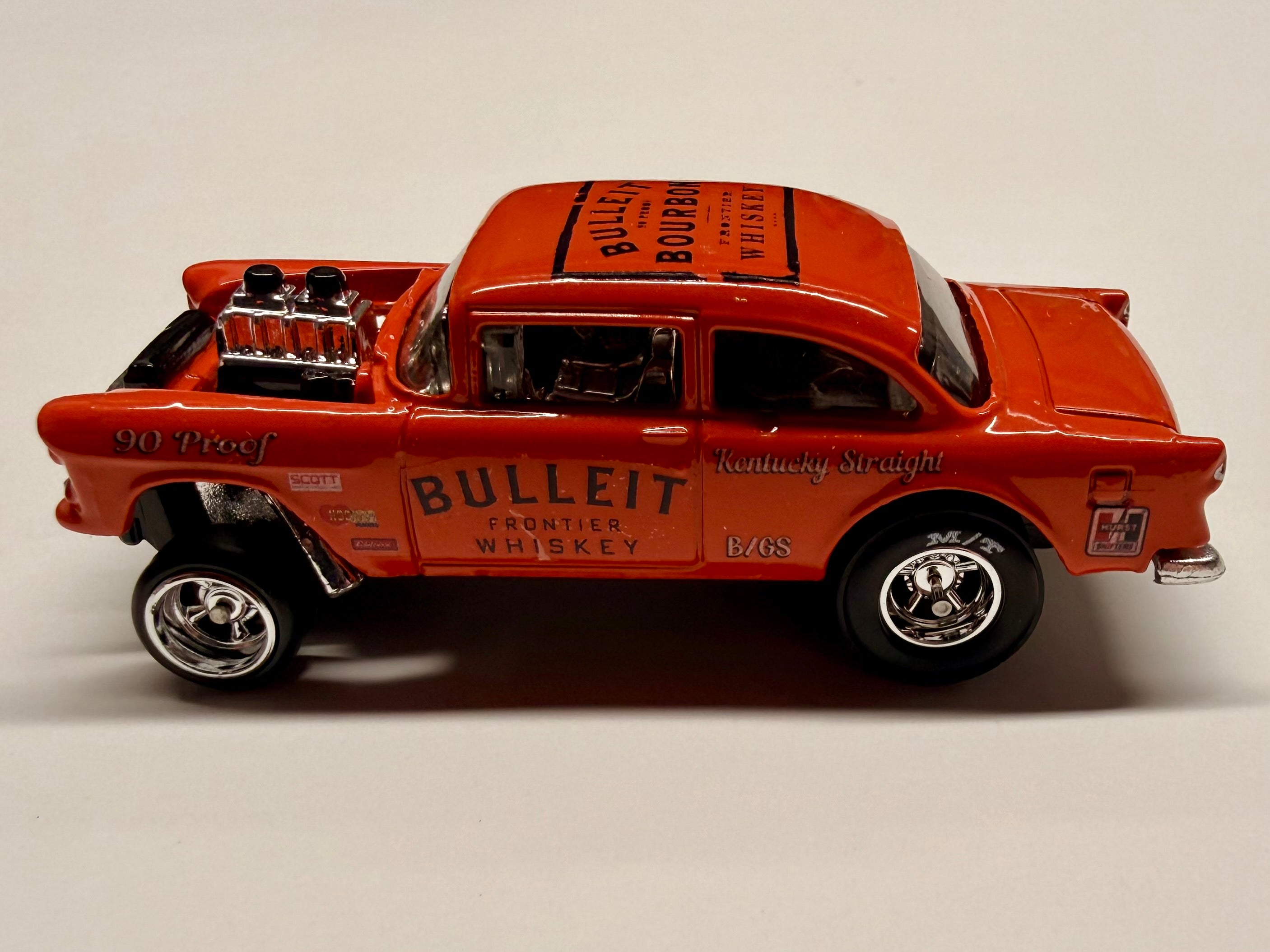 CUSTOM: 55 CHEVY GASSER BULLEIT WHISKEY
