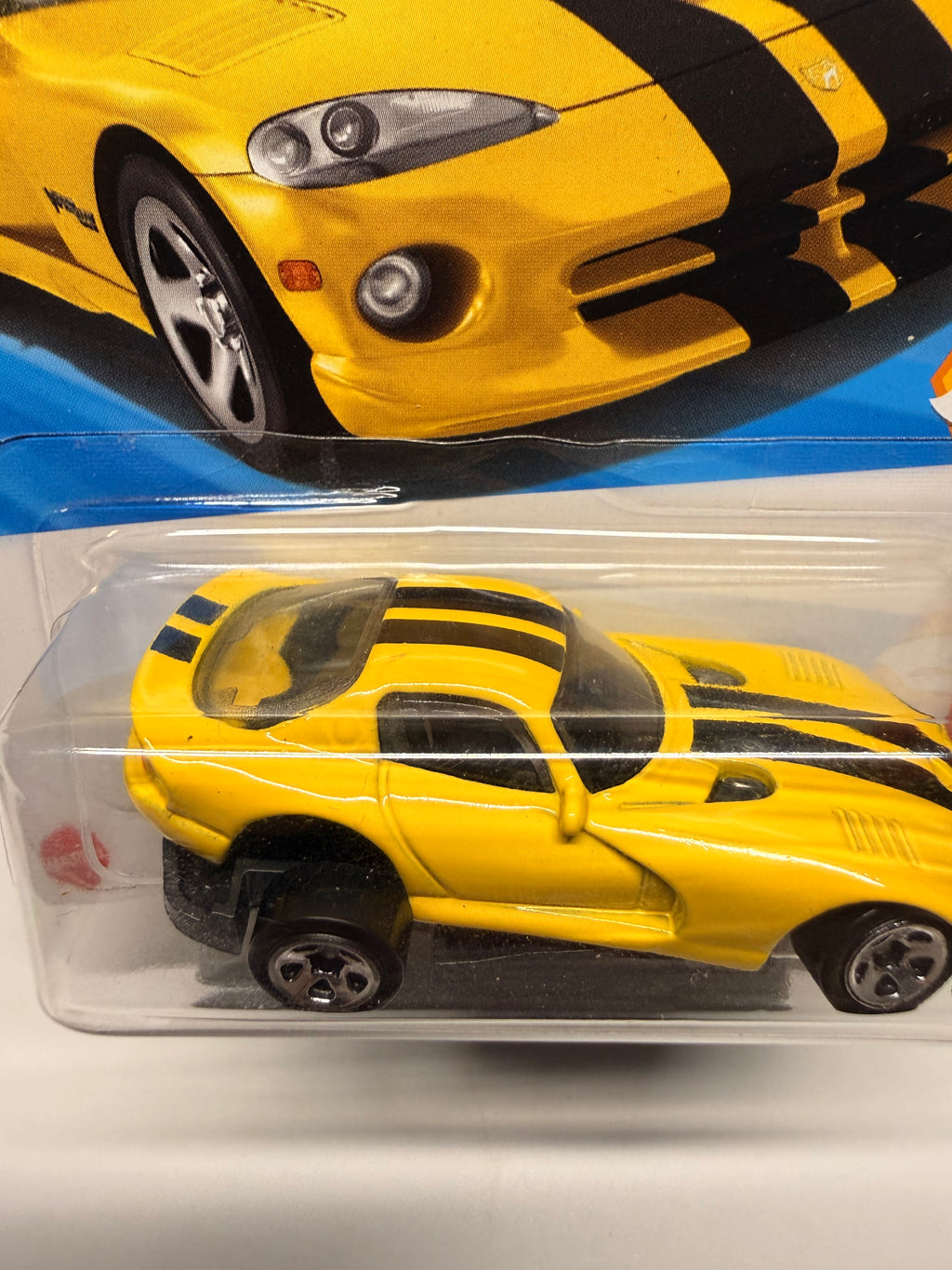 HOT WHEELS '96 DODGE VIPER GTS (THEN AND NOW) FACTORY ERROR