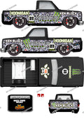 83 CHEVY SILVERADO (WHITE TONER) DECALS KEN BLOCK