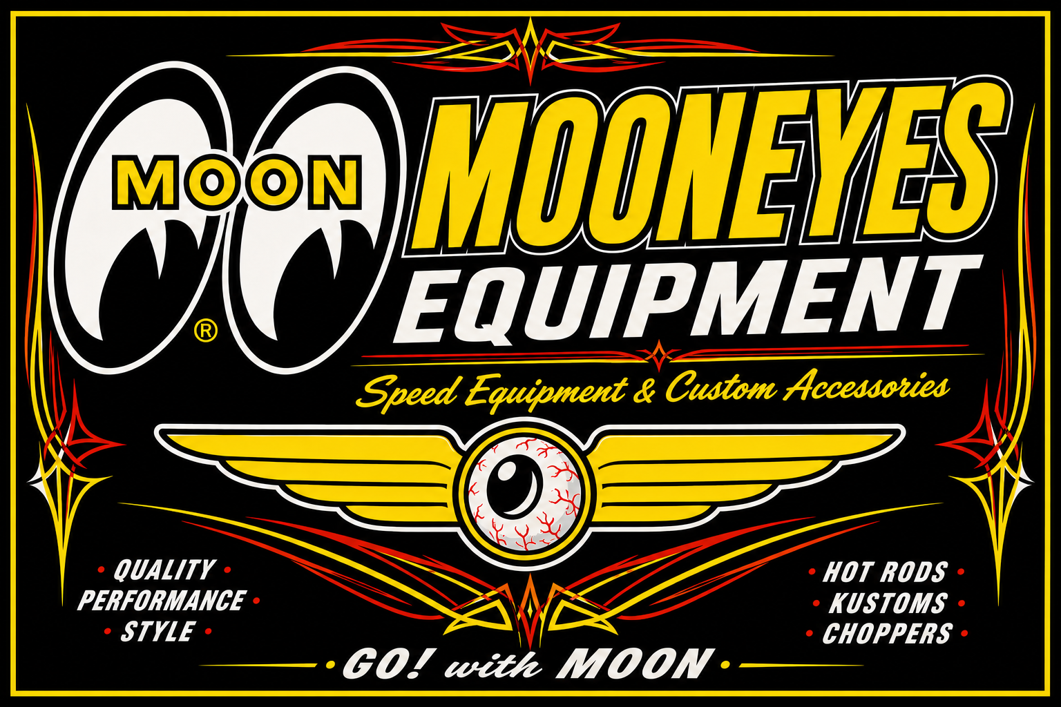 MOONEYES EQUIPMENT MAGNET