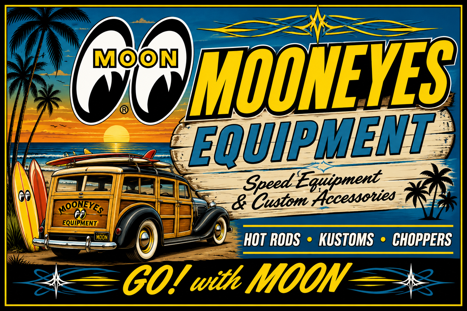 MOONEYES V2 MAGNET