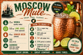 MOSCOW MULE RECIPE MAGNET