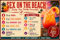 SEX ON THE BEACH RECIPE MAGNET