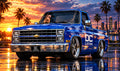 DC CUSTOMS SQUAREBODY MAGNET