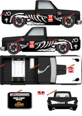 83 CHEYV SILVERADO (WHITE TONER) DECALS SKELETON REXY