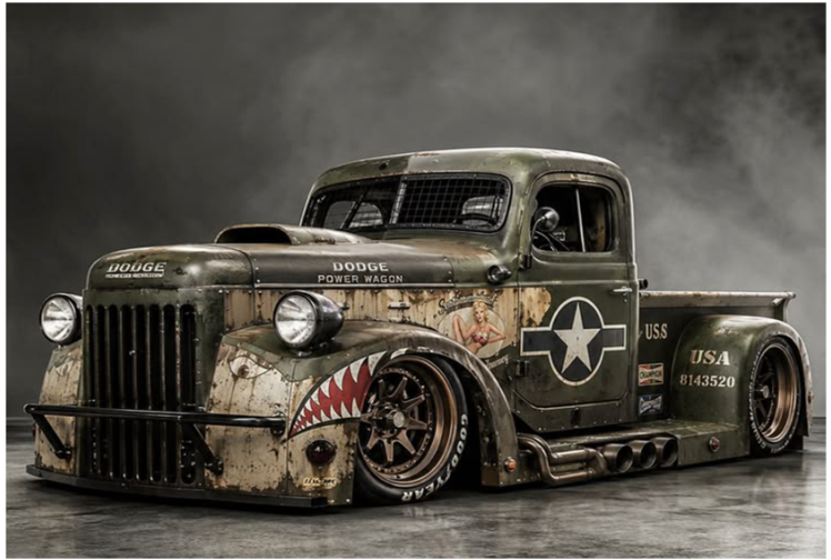 MILITARY DODGE PICKUP
