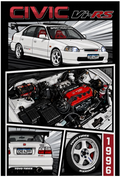 CIVIC V3 MAGNET