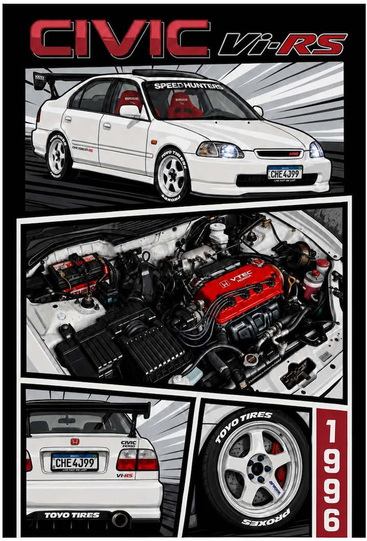 CIVIC V3 MAGNET