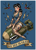 PIN UP GIRL V2 MAGNET