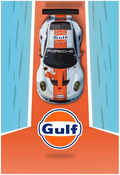 GULF PORSCHE V2 MAGNET