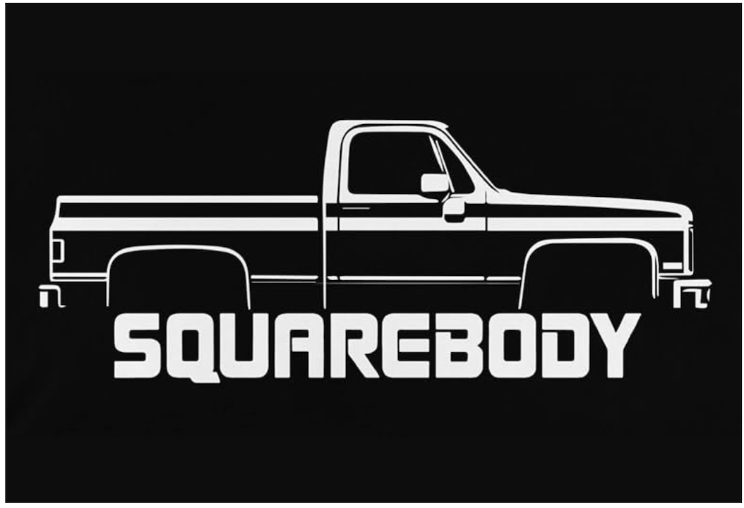 SQUARE BODY OUTLINE MAGNET