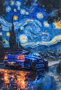 SKYLINE STARRY NIGHT