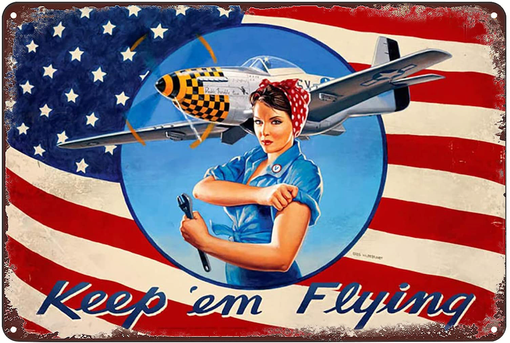 KEEP 'EM FLYING MAGNET