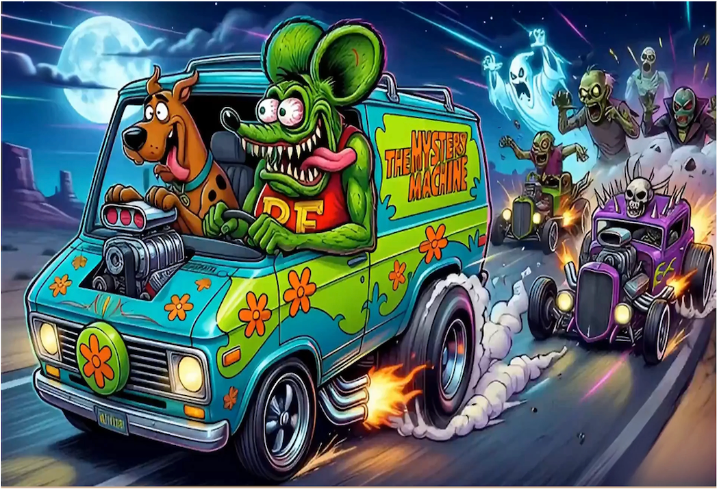 MYSTERY MACHINE RAT