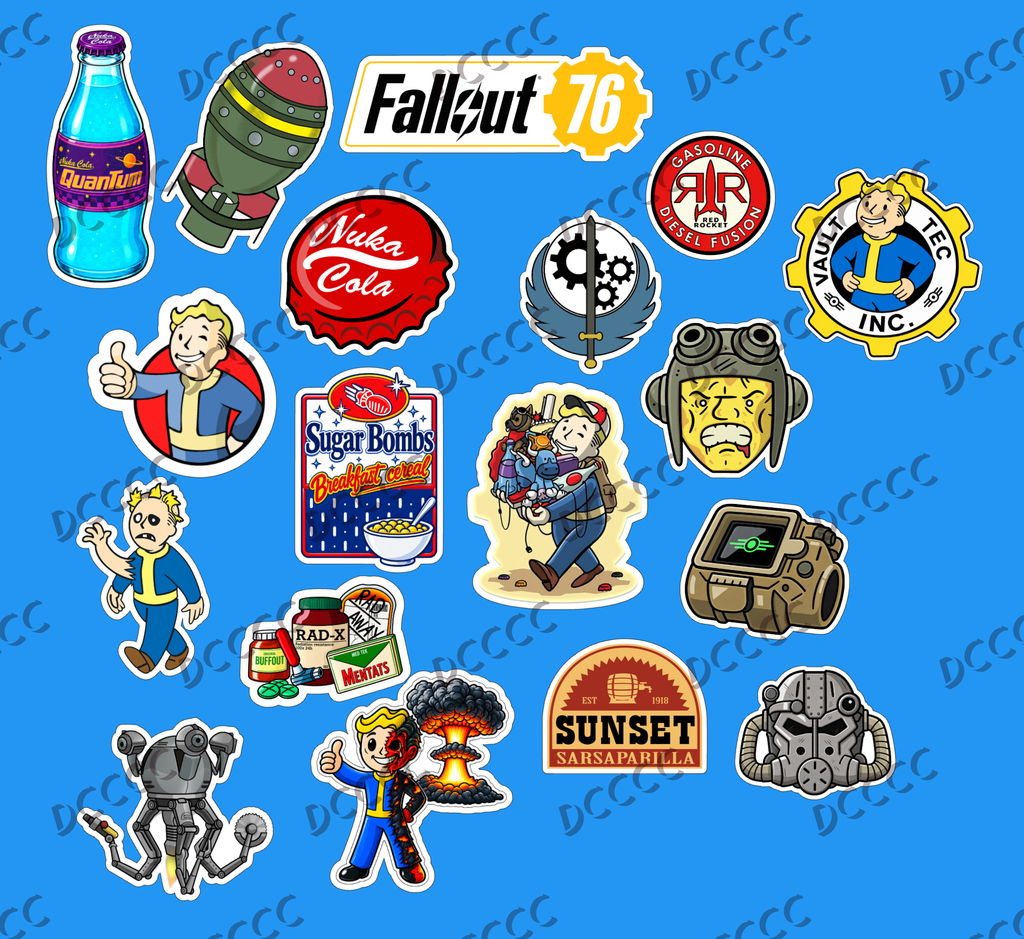 FALLOUT STICKER PACK