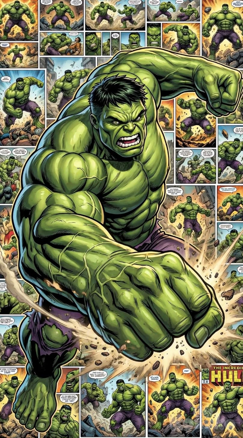 THE HULK MAGNET