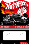 CUSTOM CARD FOR HW 55 CHEVY GASSER BLACK RLC
