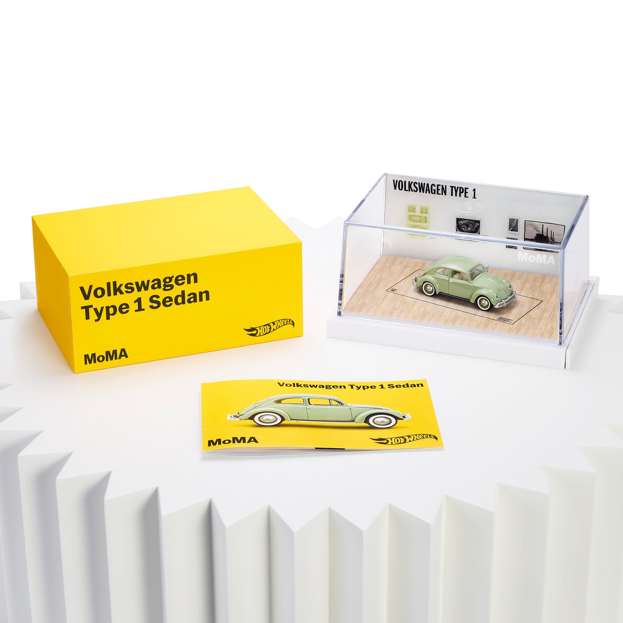 HOT WHEELS MoMA 1959 VW BEETLE TYPE 1 SEDAN MATTEL CREATIONS