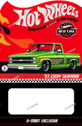 CUSTOM CARD FOR HW K-MART EXCLUSIVE SILVERADO