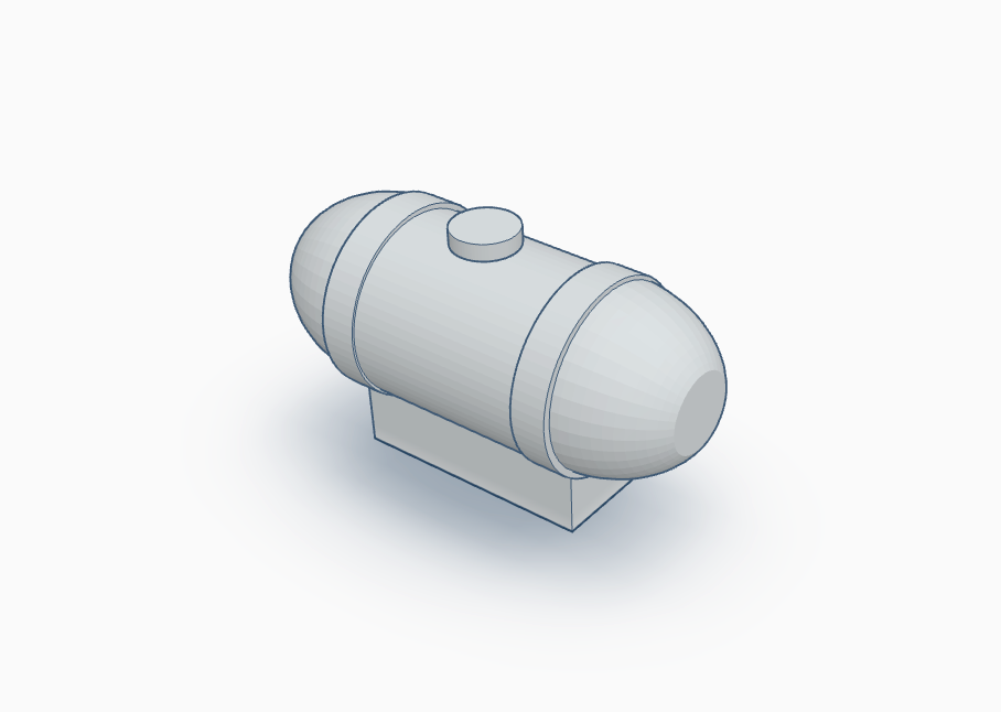 Gasser Fuel cells 1:64 (3d resin)