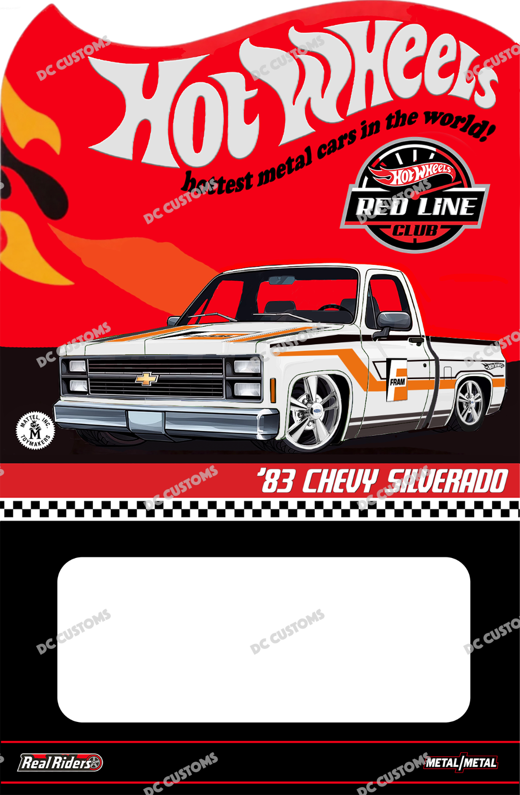 CUSTOM CARD FOR HW FRAM CHEVY SILVERADO