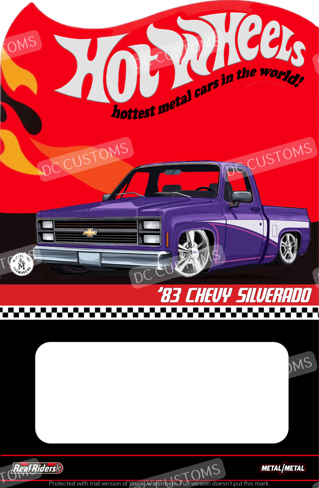 CUSTOM CARD FOR HW 83 SILVERADO DG EXCLUSIVE