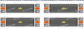83 CHEVY SILVERADO (WHITE TONER) DECALS  FOUR GRILLS