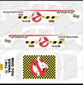 55 CHEVY GASSER (WHITE TONER) DECALS GH0STBUSTERS