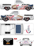 83 CHEVY SILVERADO (WHITE TONER) DECALS TURNING P0INT