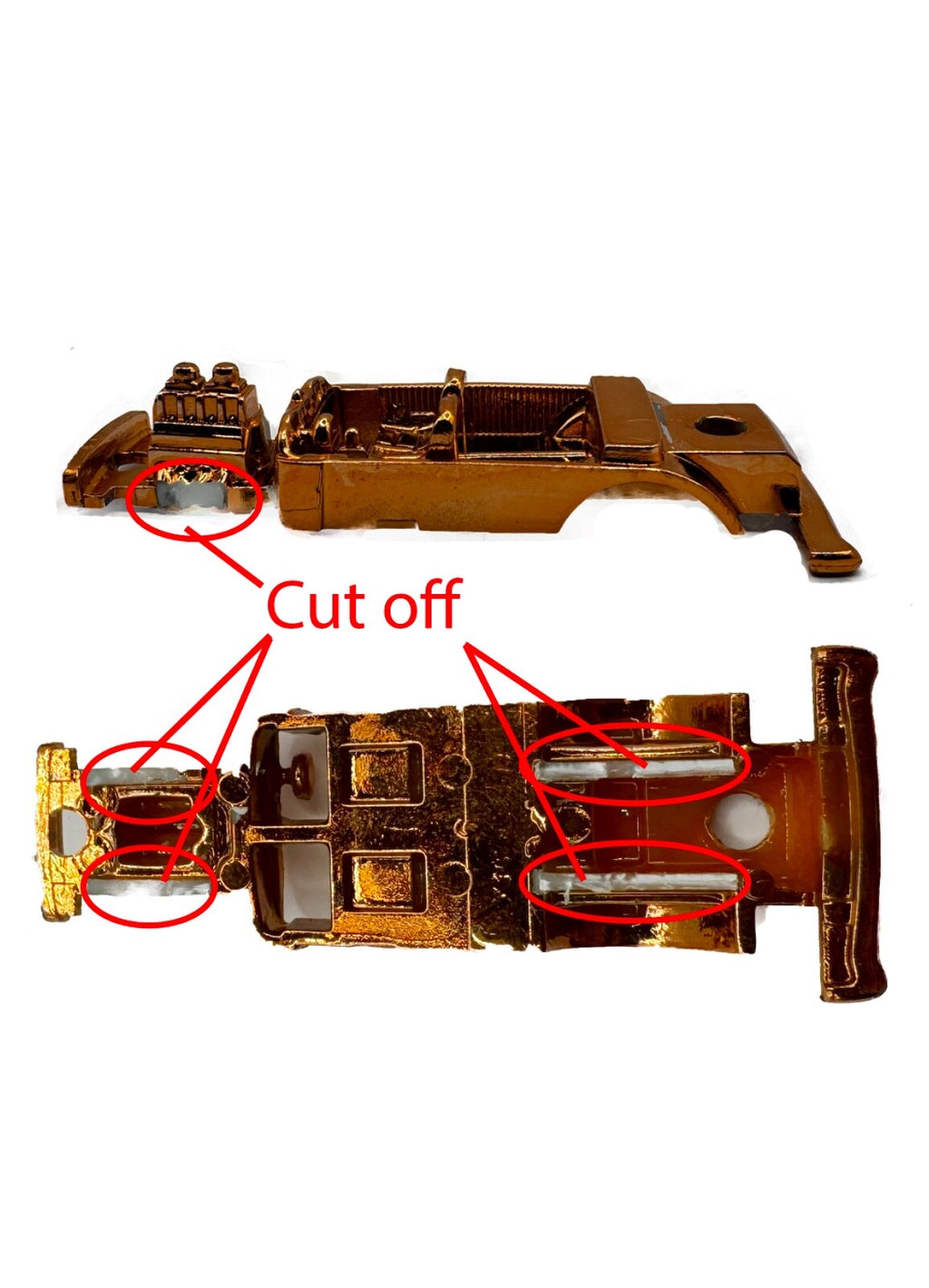 1:64 55 CHEVY BELAIR  GASSER LOWERING BASE