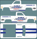 83 CHEVY SILVERADO (WHITE TONER) DECALS YENK0