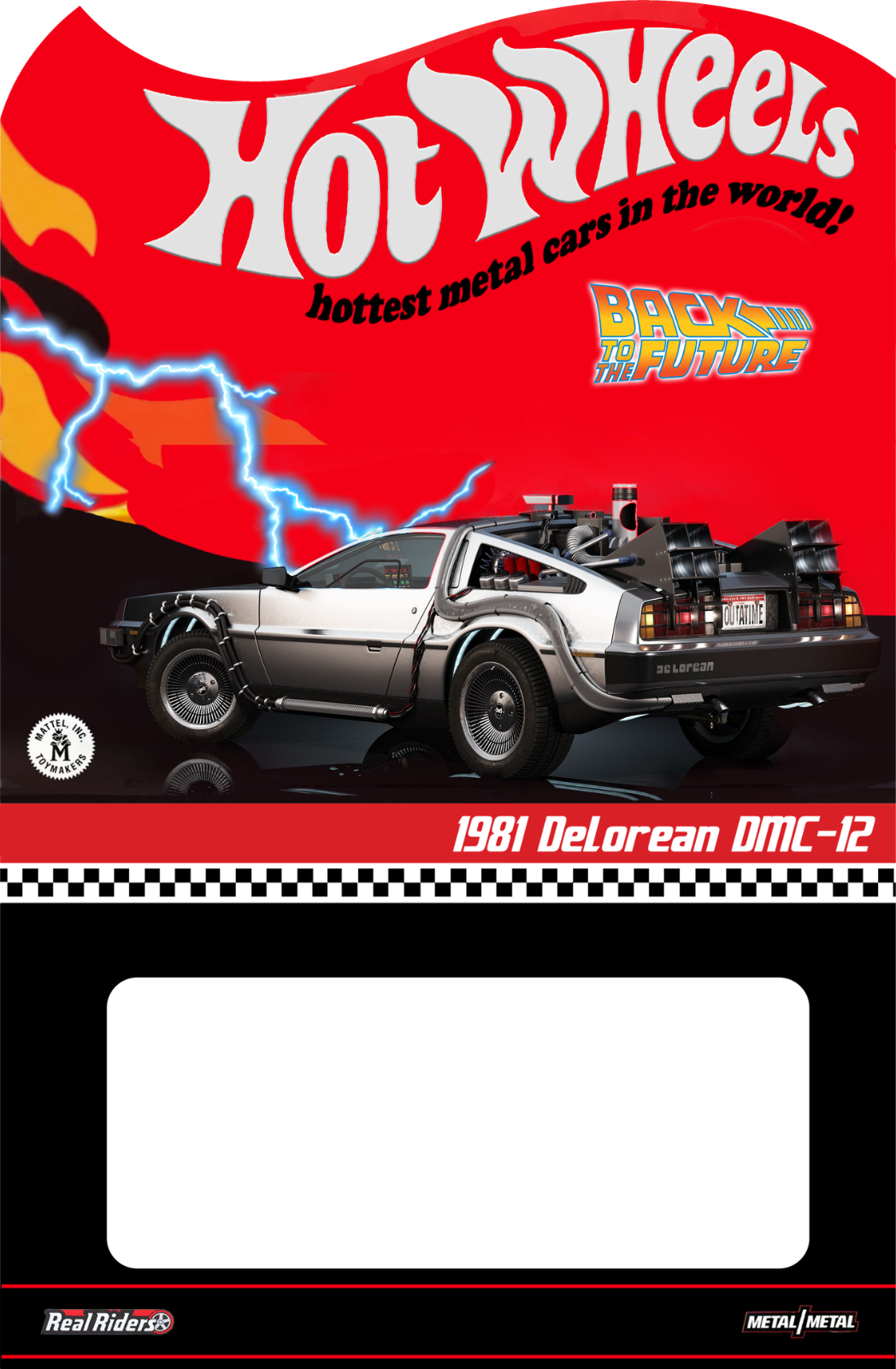 CUSTOM CARD FOR HW DELOREAN BTTF