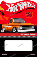 CUSTOM CARD FOR HW 62 CUSTOM CHEVY TRUCK BRICK SHOP